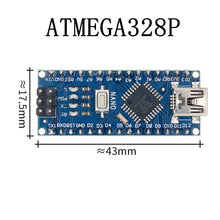 Load image into Gallery viewer, Nano With the bootloader compatible Nano 3.0 controller for arduino CH340 USB driver 16Mhz Nano v3.0 ATMEGA328P/168P
